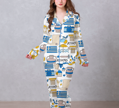 Athen Satin Pajama Set