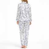 Dreamy Bridal Women's Classic Button Down Pajama Set - Long