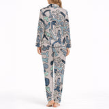 Willy Wonderful Women's Classic Button Down Pajama Set - Long