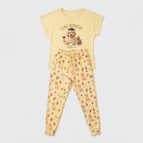 Class Dismissed Golden Retriever Knit Pajama Set for Women — Teacher & Dog Mom Sleepwear