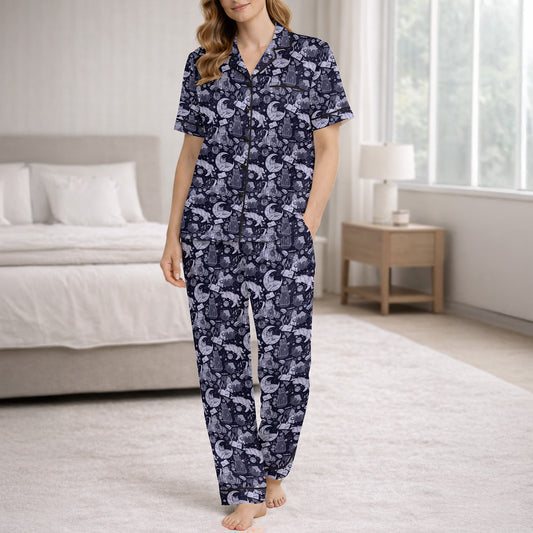 Satin Short Long Pajamas