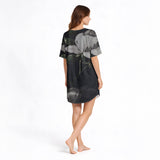 Midnight Bloom Lounge Dress
