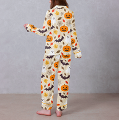 Halloween Satin Pajama Set
