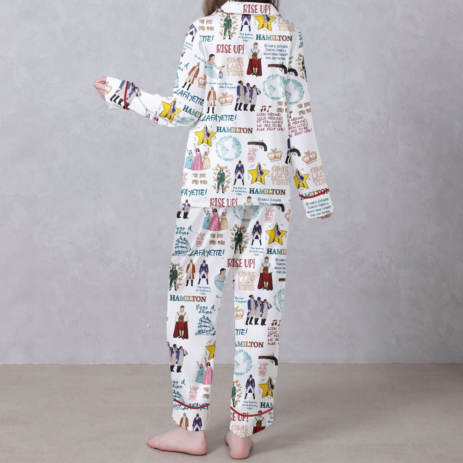 Hamilton Satin Pajama Set For Women