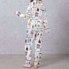 Hamilton Satin Pajama Set For Women