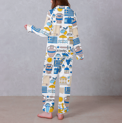 Athen Satin Pajama Set