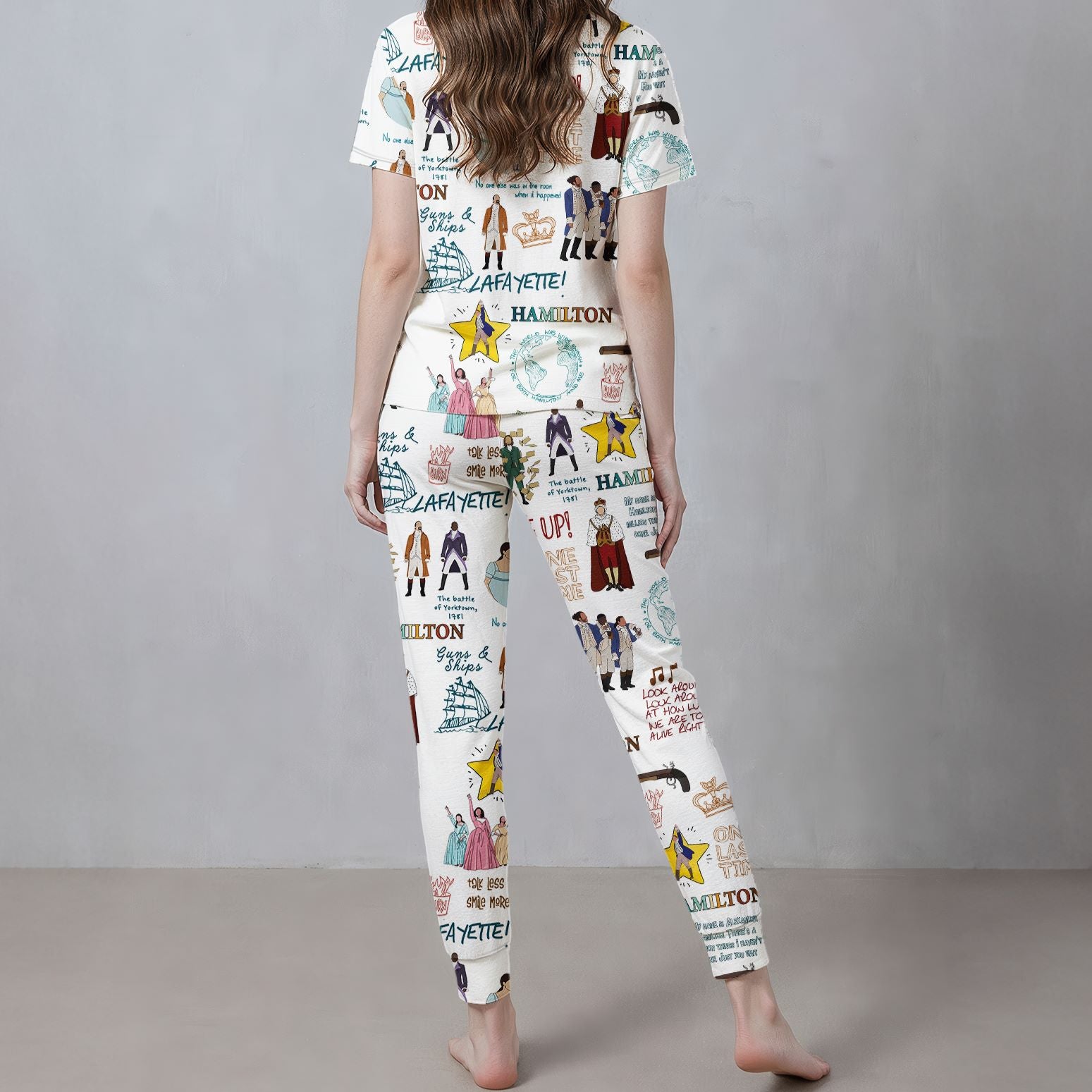 Hamilton Satin Pajama Set For Women