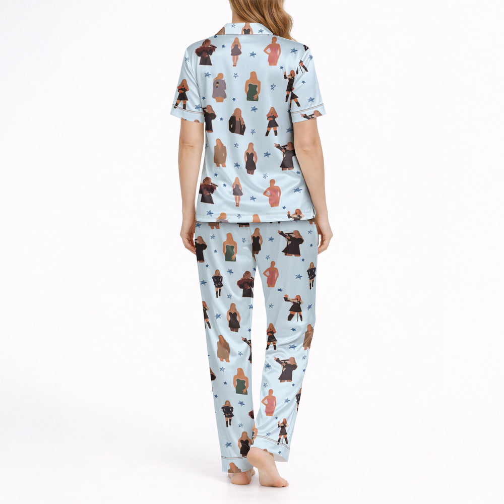 music artists pajamas women loungewear outfit