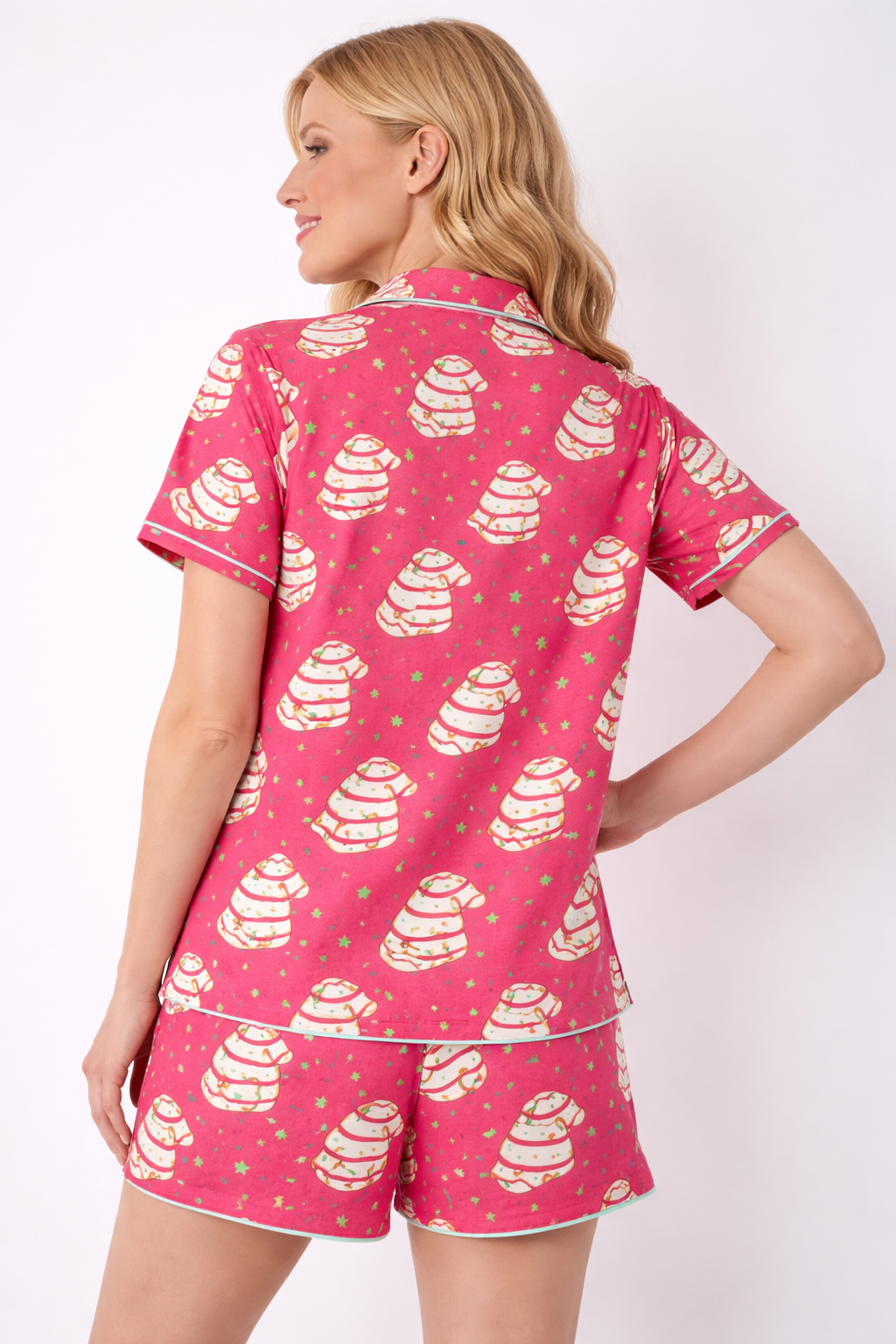 Cute Cartoon Silky Satin Pajama 2