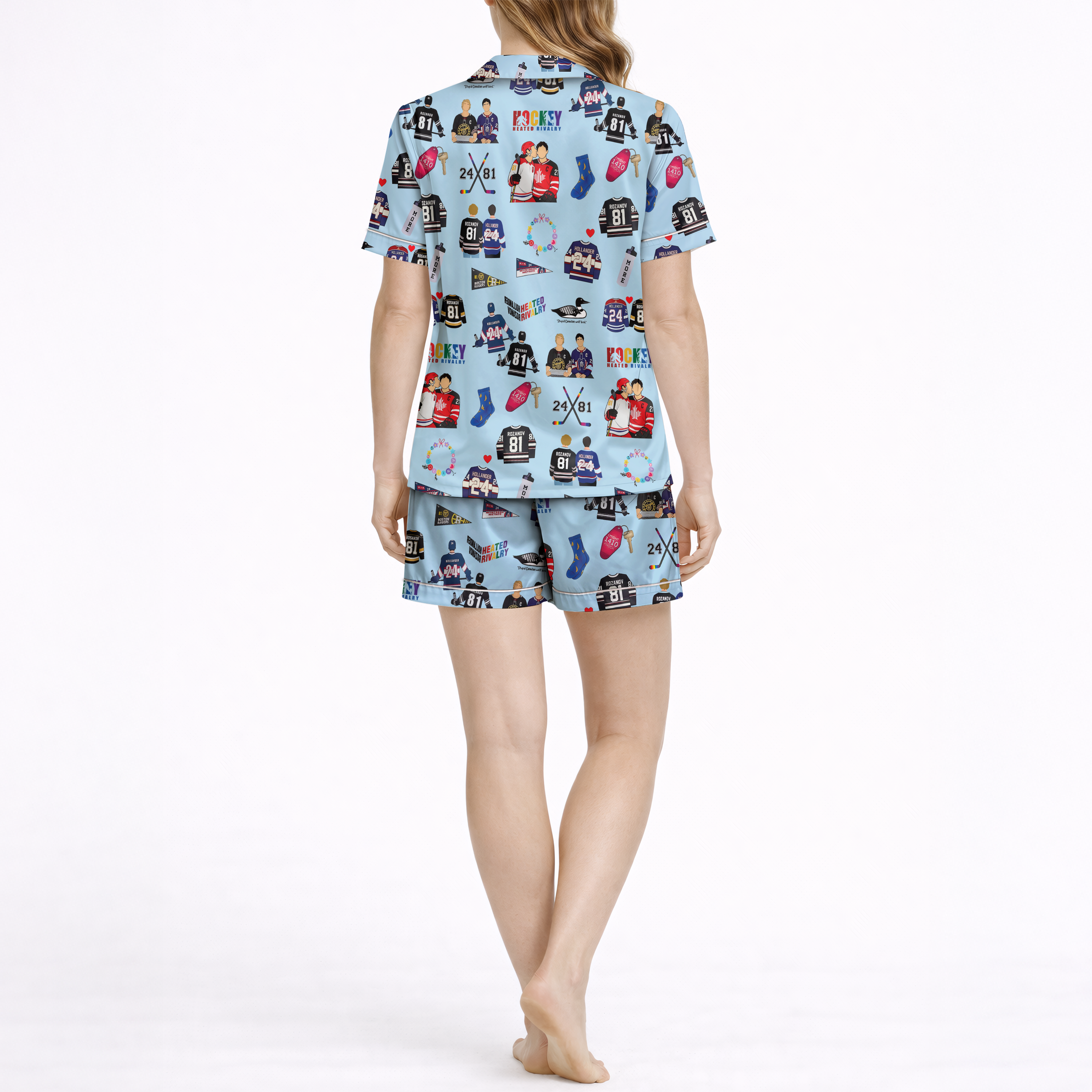 Monster Energy Fans Silky Satin Pajama Set for Women