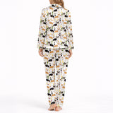 Women's Classic Button Down Pajama Set - Long | Paws & Pours Collection