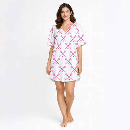 Lacrosse Dreams — V-Neck Short Sleeve