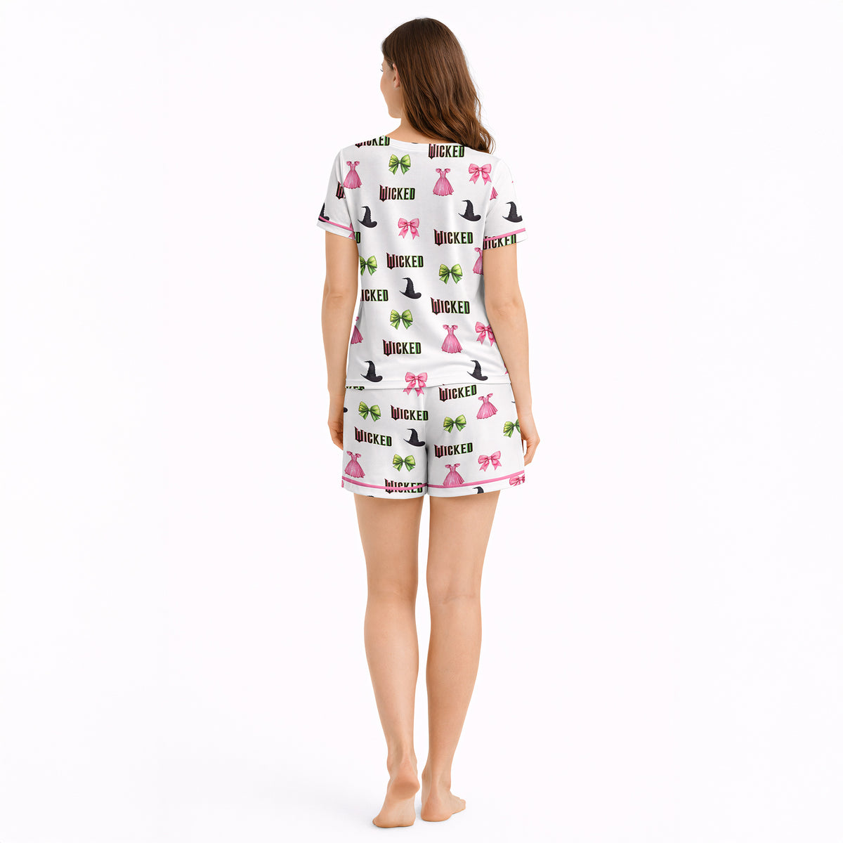 Wicked Cozy Women's Short Sleeve Knit Pajama Set