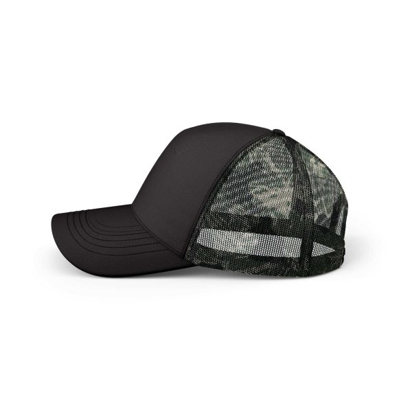 Camouflage pattern on back mesh ibuytero trucker hat men hz