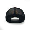 Dark coconut leaf pattern 2 ibuytero trucker hat men 6