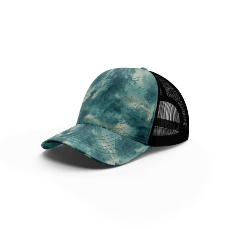 Diluted Moss Green Ink ibuytero Trucker Hat Men