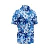 Blue Hibiscus Hawaiian Shirt 2