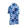 Blue Hibiscus Hawaiian Shirt 3