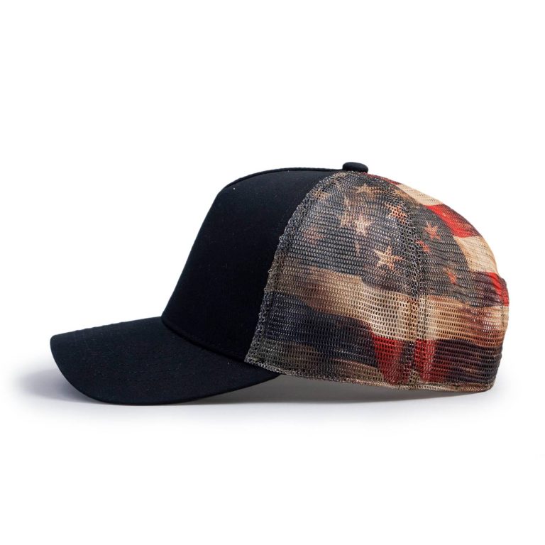 American flag motif ibuytero trucker hat men 3