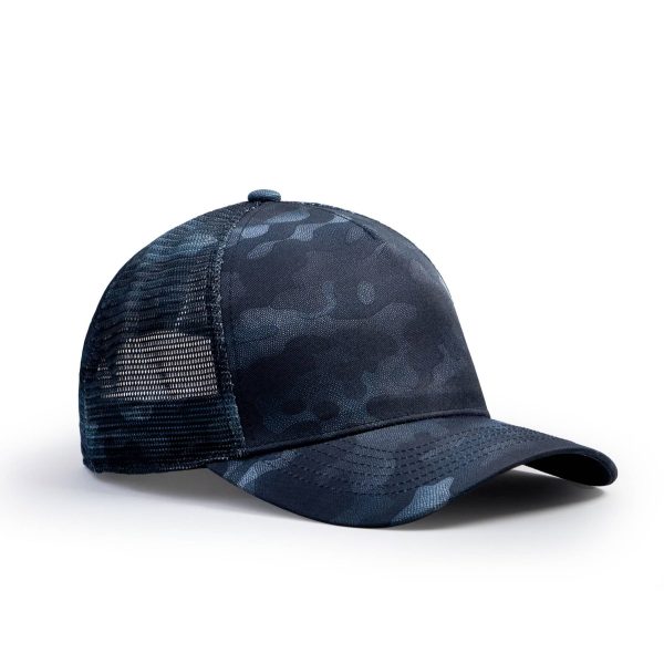 Blue camo ibuytero trucker hat men 1