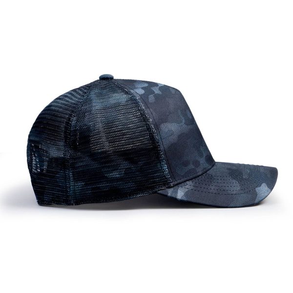 Blue camo ibuytero trucker hat men 3