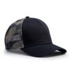 Camouflage pattern 2 on meshback ibuytero trucker hat men 3