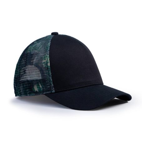 Green camo pattern mesh back ibuytero trucker hat men 1