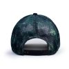 Green camo pattern mesh back ibuytero trucker hat men 4