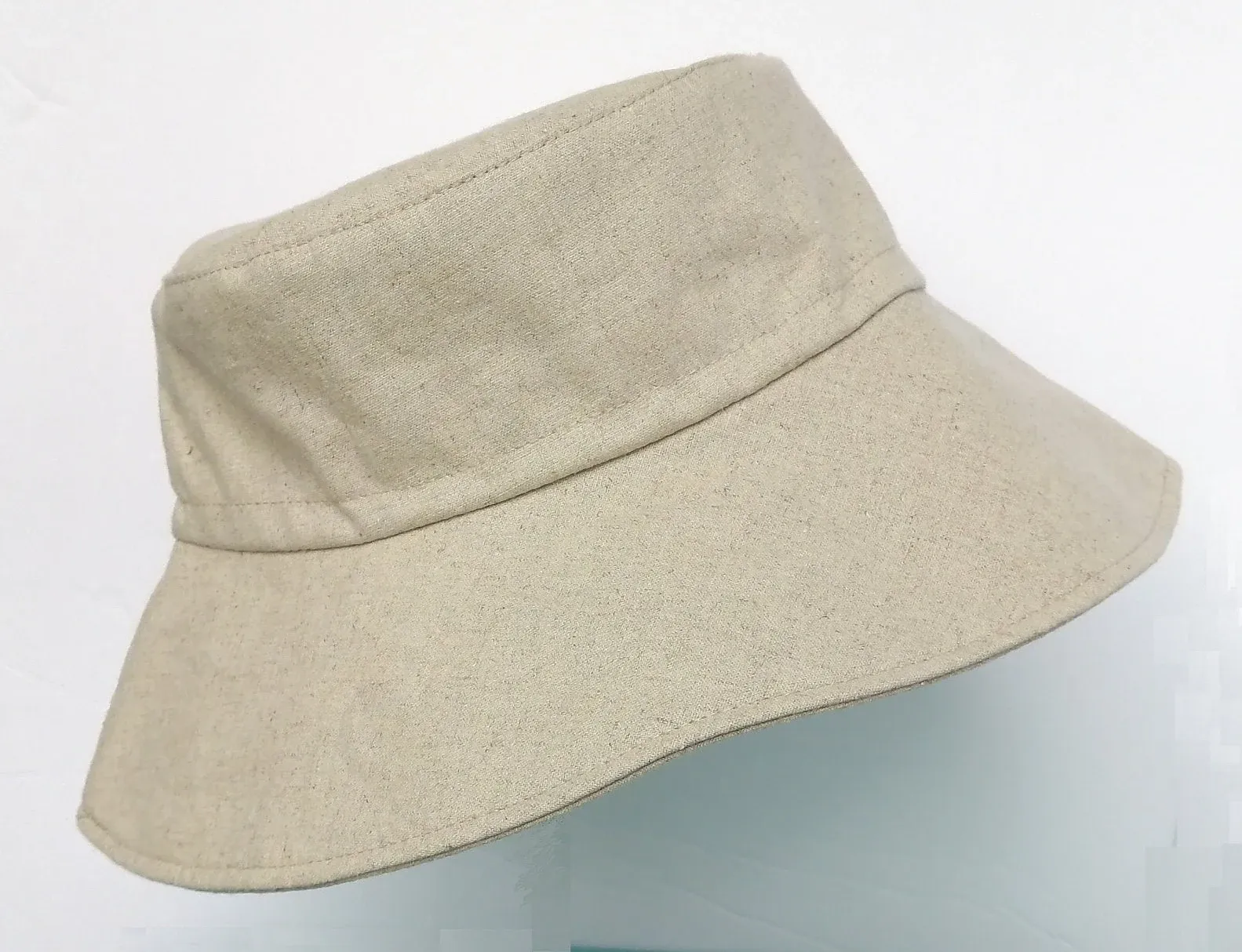 Hat fabric made of linen