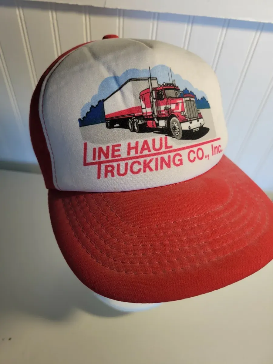 Classic Trucker hats - They often display feed store logos or business logos