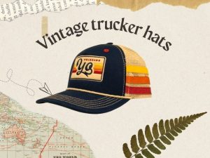 Vintage trucker hats