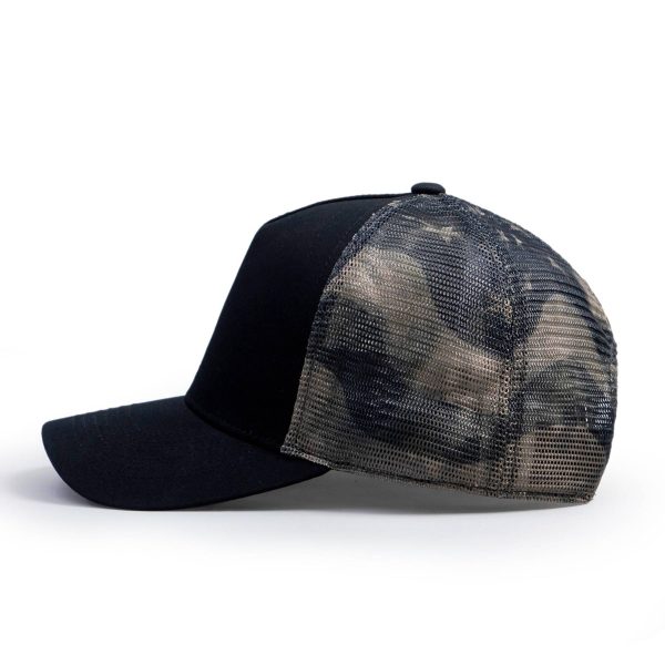 camouflage pattern 2 on meshback ibuytero trucker hat men 1