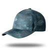 Blue camo 2 ibuytero trucker hat men