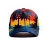 Coconut pattern 2 ibuytero trucker hat men 2