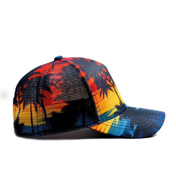 Coconut pattern 2 ibuytero trucker hat men 4