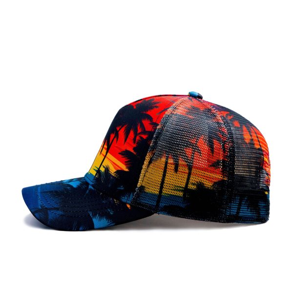 Coconut pattern 2 ibuytero trucker hat men 5