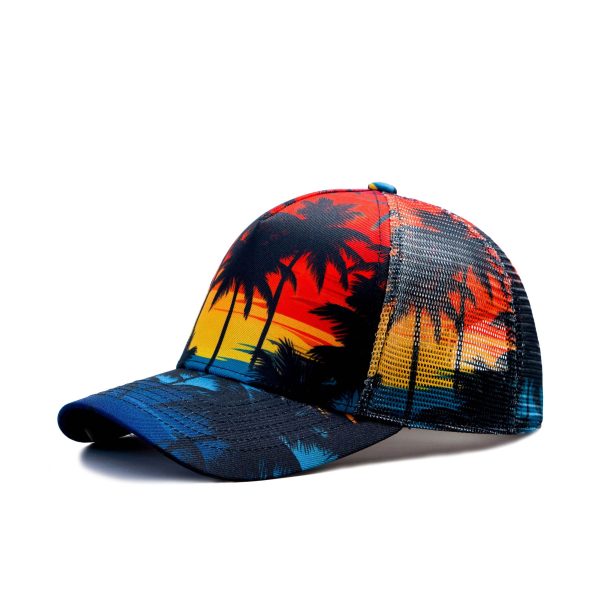 Coconut pattern 2 ibuytero trucker hat men