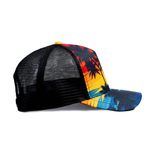 Coconut pattern 3 ibuytero trucker hat men 4