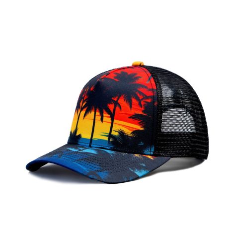 Coconut pattern 3 ibuytero trucker hat men