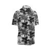 ibuytero Black Palm Tree Hawaiian Shirt 2