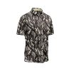 ibuytero Black Tropical Leaf Hawaiian Shirt 2