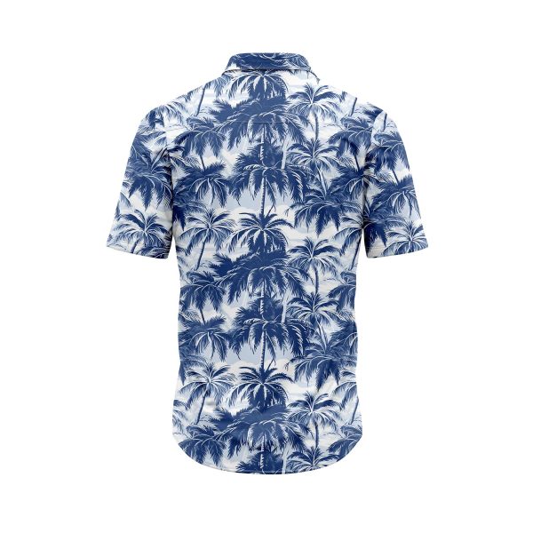 ibuytero Blue Palm Tree 2 Hawaiian Shirt 1