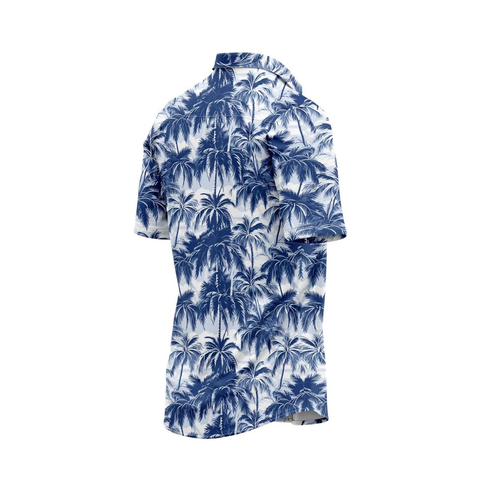 ibuytero Blue Palm Tree 2 Hawaiian Shirt 3