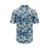 ibuytero Blue Palms Hawaiian Shirt 1