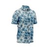 ibuytero Blue Palms Hawaiian Shirt 2