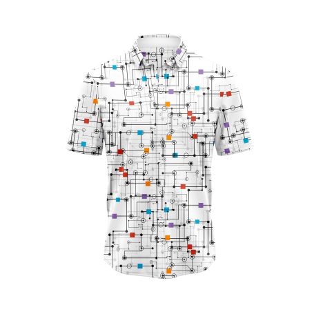 ibuytero Circuit Board Hawaiian Shirt 0