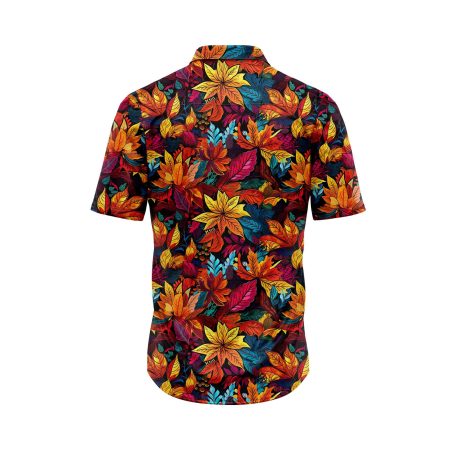 ibuytero Colorful Leaf 2 Hawaiian Shirt 1