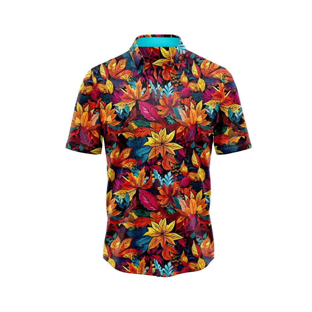 ibuytero Colorful Leaf 2 Hawaiian Shirt