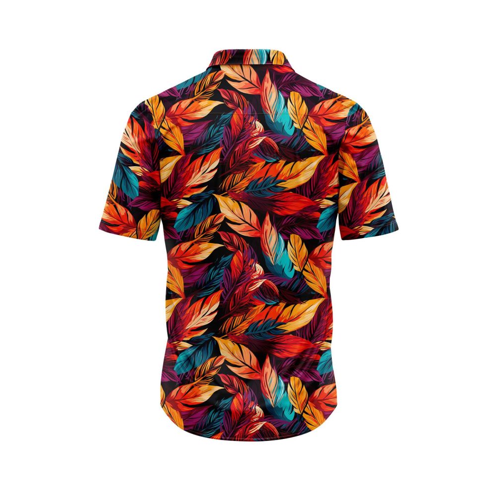 ibuytero Colorful Leaf 3 Hawaiian Shirt 1