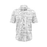 Electronic Circuit Hawaiian Aloha Shirt- Tropical Beach Shirt